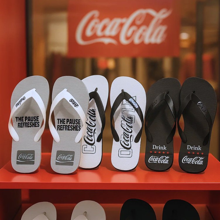 Chinelo Masculino Coca Cola Original Sandalia Moda Verão