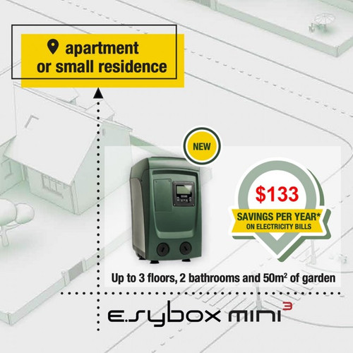 The technological knowledge gained during the past 40 years, DAB PUMPS is proud to introduce the E.SYBOX mini 3, the most compact and advanced booster pump system in the world.E.SYBOX mini 3 is the ideal solution to solve any water pressurization issues in residential environments.E.SYBOX mini 3 uses the most advanced DAB technologies to create constant pressure according to the system demands and thus an optimization of energy consumption. The new 3-rotor model ensures further noise reduction and energy consumption.aquascience.net