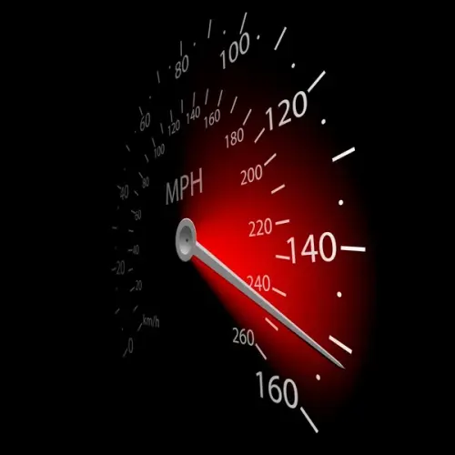 illustration speedometer on dark background 600nw 109286768.webp
