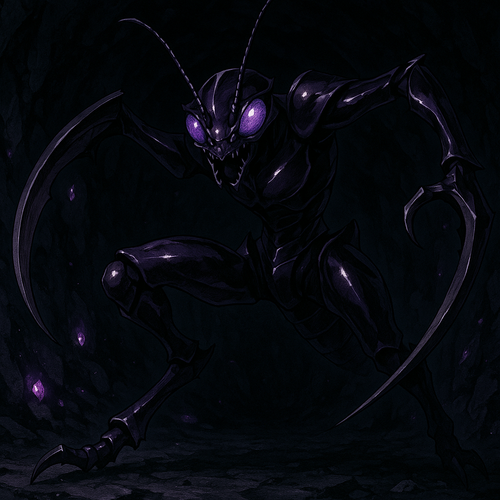 20250524 1417 Glistening Mantis Creature simple compose 01jw1vjktgeq1vp8memr3kadds.png