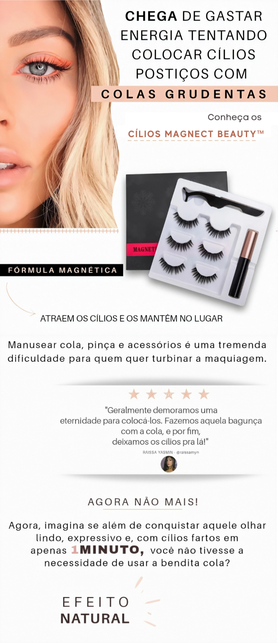 Cílios Magnect Beauty