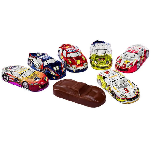 foiled milk chocolate race cars 36 piece display candy warehouse 1.jpg