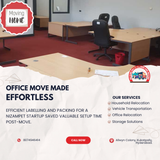 Labelled packing saved time.Smart shifting for startups.