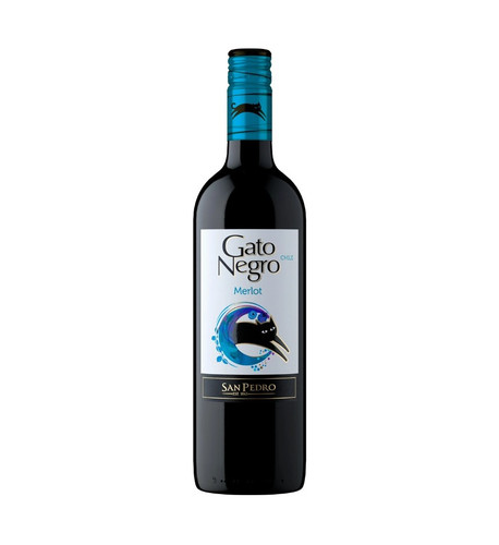 7804300120603 Вино Gato Negro Merlot Красн. Сух. 13,5% 0,75 Л СтБут. .jpg