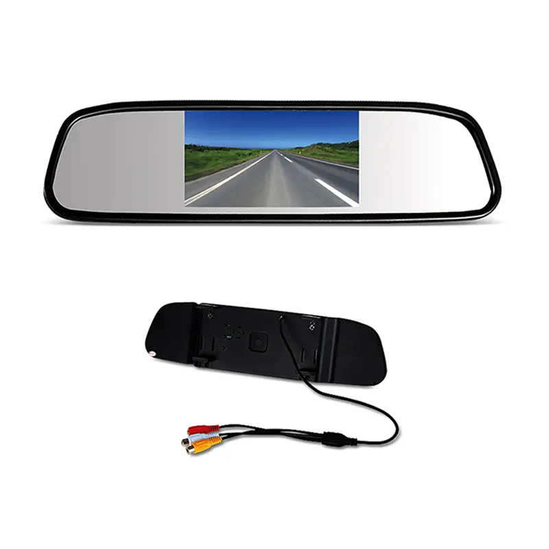 Espelho Retrovisor Veicular Tela LCD