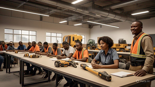 raubex group south african construction academy student