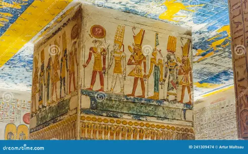 luxor egypt november corridor ancient egyptian inscriptions tomb valley king kv 241309474.webp