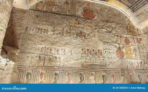 luxor egypt november corridor ancient egyptian inscriptions tomb valley king tomb kv luxor egypt nov.webp