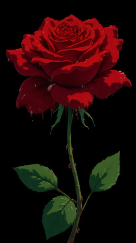 Jagdish Gouthariya A hyper realistic close up of a single red rose wi d8c78072 cb08 4952 bfcb d37b5b.jpg