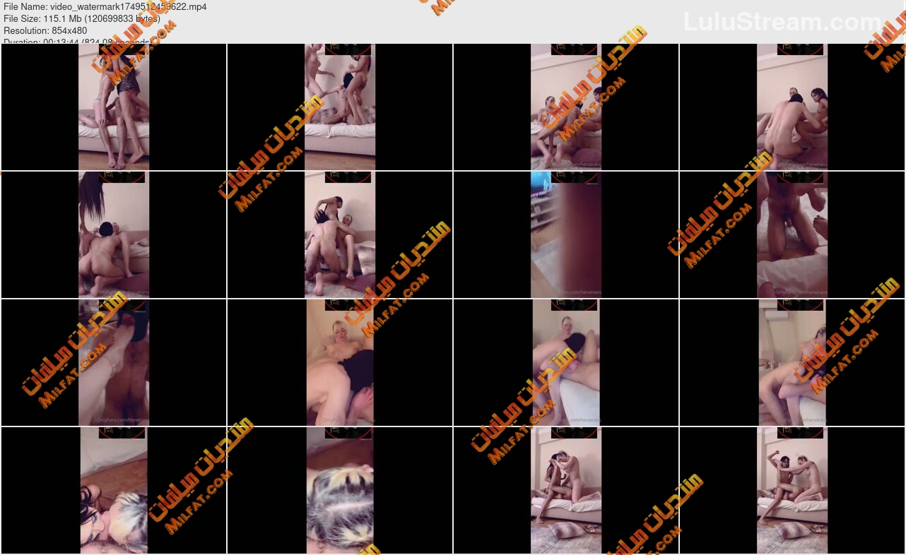 حصرى – سهره نيك ثلاثى للشرموطه العربيه هيرا وشيميل صاحبتها تانيه ينيكو راجل من اونلى فانز