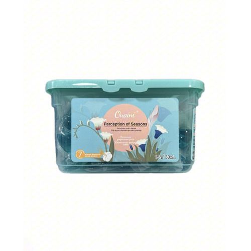 6970625061707 КАПСУЛЫ ДСТИРКИ OUAINI ВЕСЕННЯЯ УТРЕННЯЯ РОСА 30ШТ.jpg