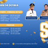 Spanduk SPMB SMAN 14 Gowa 20252026