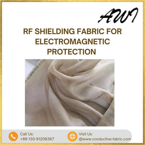 RF Shielding Fabric for Electromagnetic Protection conductive fabric.com.jpg