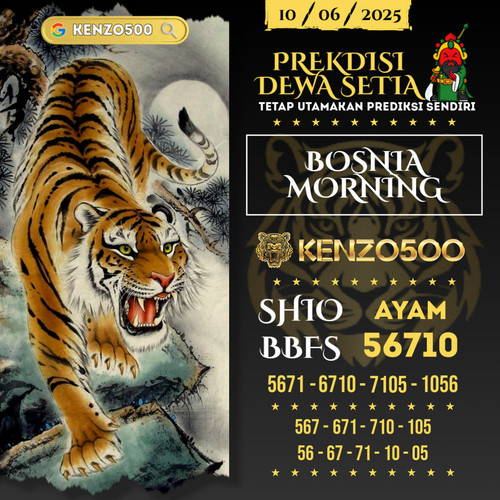 Prediksi Togel Toto 4D Bosnia Morning Selasa 10 Juni 2025.1
