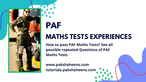 PAF Maths Tests Online Practice.webp