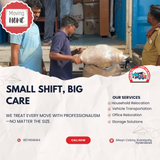 Small shift big care.Student relocation done right.