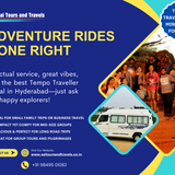 Office team enjoyed Belum Caves and Gandikota in our 12 seater.