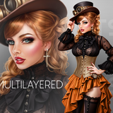 Steampunk Lady(VMA)