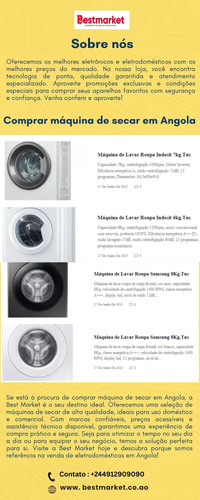 Comprar máquina de secar em Angola.jpg