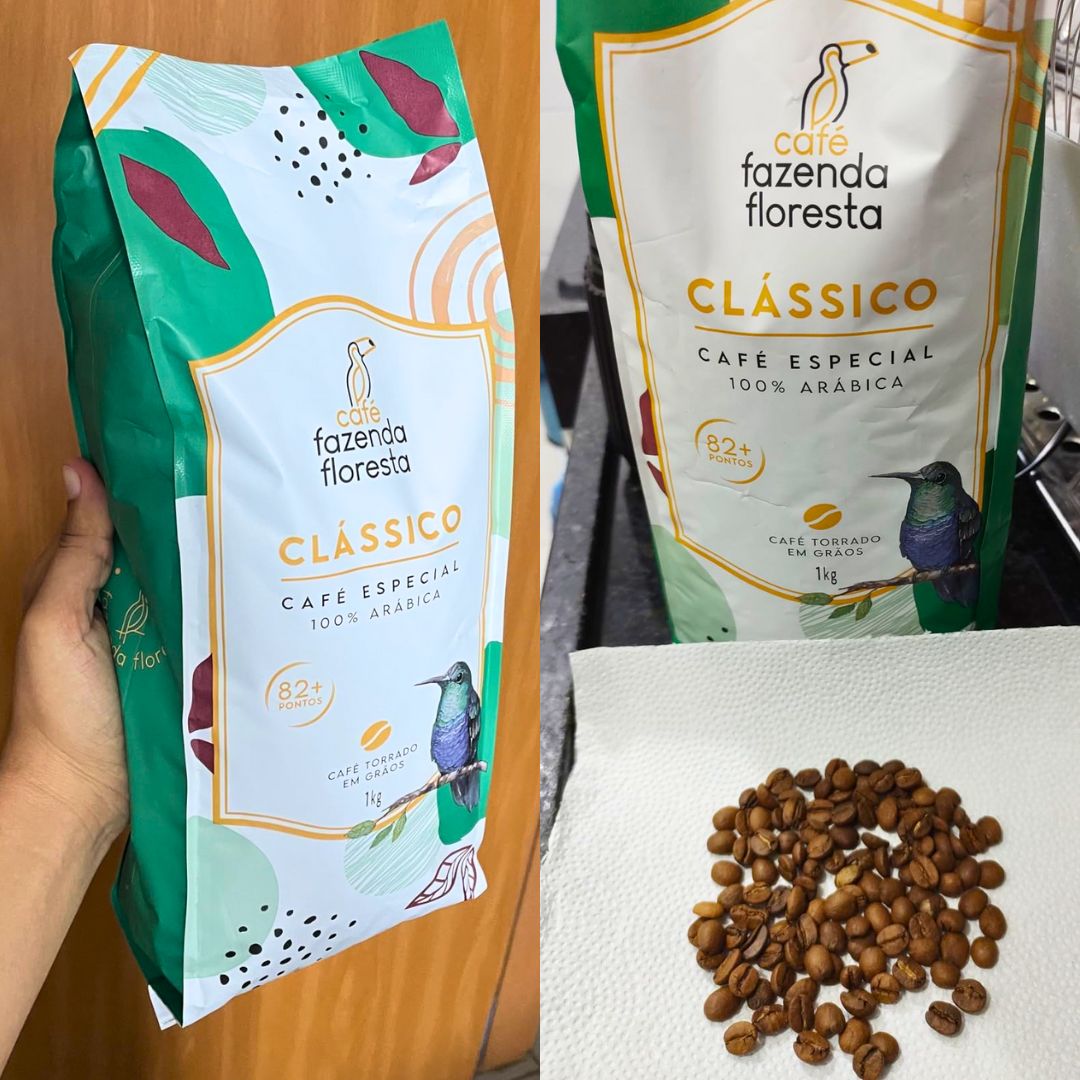 CAFE FAZENDA FLORESTA Café Fazenda Floresta Especial Clássico – Torrado Em Grãos 1Kg CAFE FAZENDA FLORESTA Café Fazenda Floresta Especial Clássico – Torrado Em Grãos 1Kg