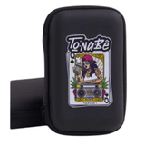 5 Case Estojo P kits Tonabê Preto com Estampa 15 x 9 M e G