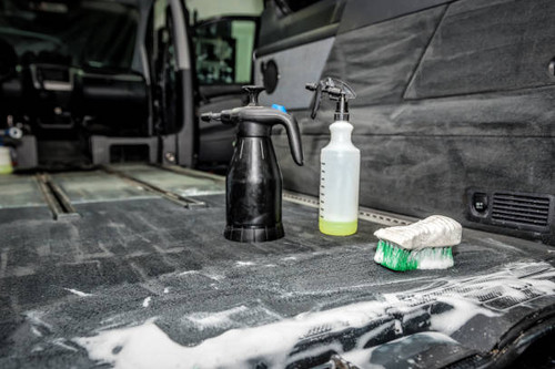 Car interior professionally chemical cleaning with brush. Car detailing.jpg