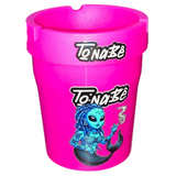 6 Cinzeiro automotivo Silicone Tonabê Cores Unidade