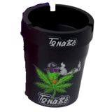 9 Cinzeiro automotivo Silicone Tonabê Cores Unidade