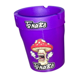 5 Cinzeiro automotivo Silicone Tonabê Cores Unidade