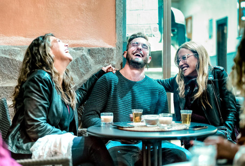 young friends having genuine fun drinking happy hour street bar 101731 1969.jpg
