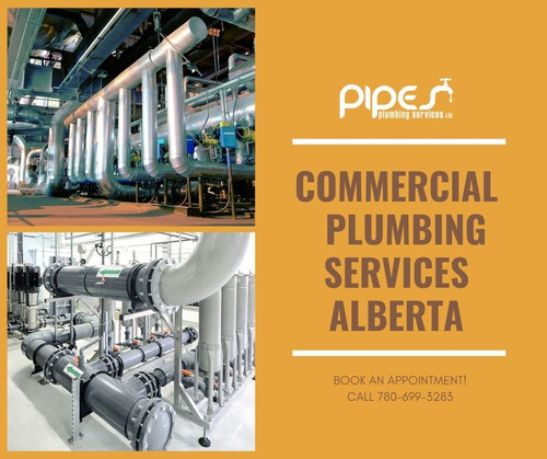 Get the best Commercial Plumbing Services Alberta by Pipes Plumbing LTD.  The company delivers the utmost quality throughout every stage of your construction project. The entire team of plumbers is fully experienced in providing fast and relevant plumbing solutions at a given time. Book the service now by calling directly at 780-699-3283 or visit at https://pipesplumbingltd.com/commercial-plumbing-edmonton