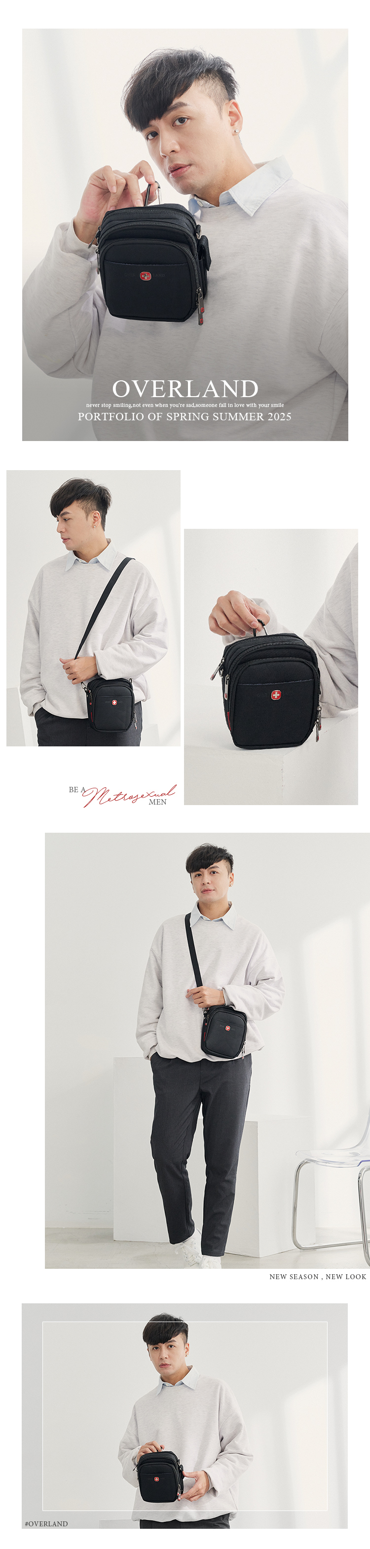 #OVERLANDANDOVERLANDnever stop smilingnot even when youre sadsomeone fall in love with your smilePORTFOLIO OF SPRING SUMMER 2025 MENNEW SEASON, NEW LOOK