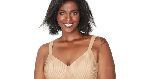 Playtex Women's Secrets Smoothing Wireless Bra 4707, Perfectly Smooth Full Coverage T Shirt Bra, Ful.webp