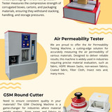 Texcare Instruments Limited Manufacturer of testing instruments for paper, packaging, textile, rubbe
