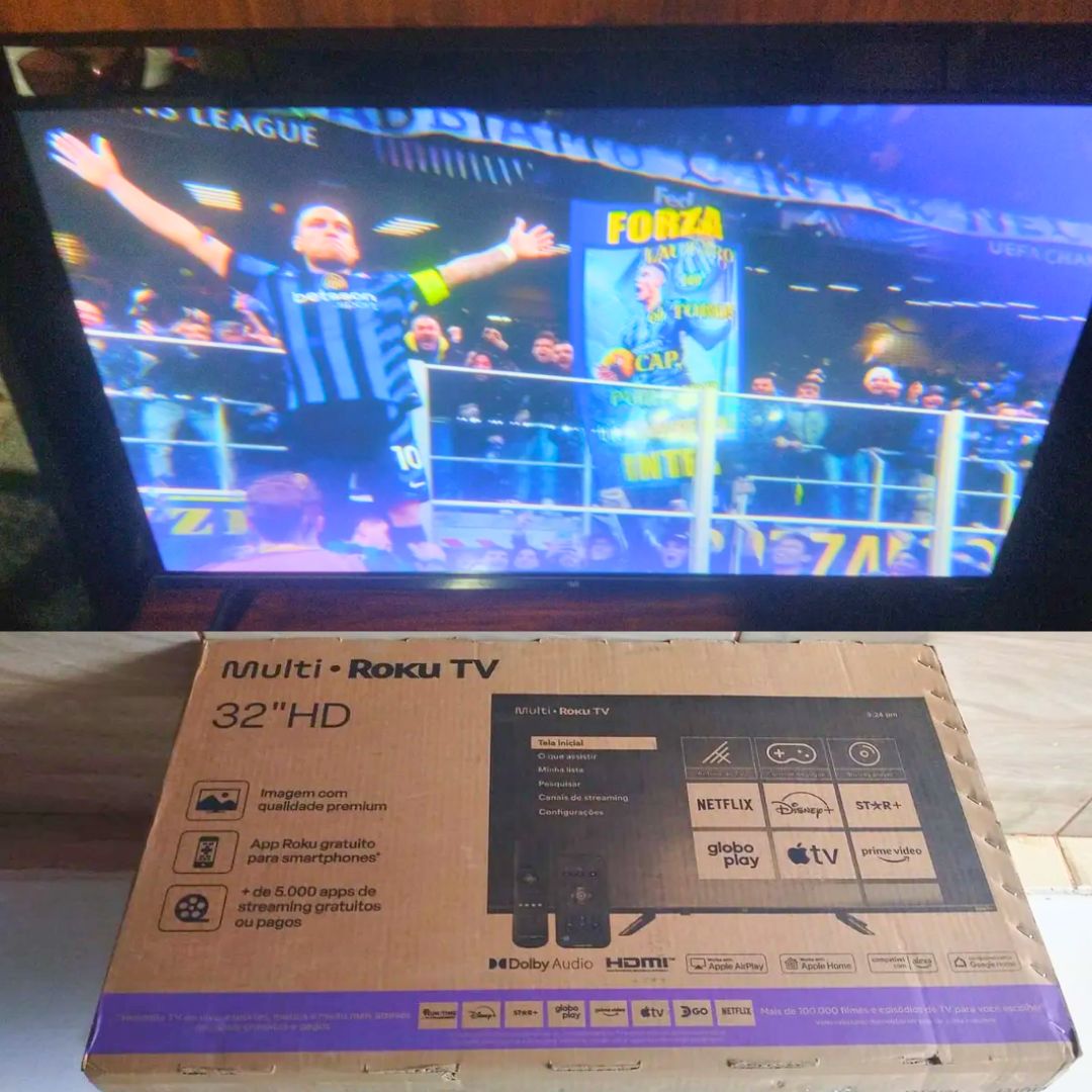 Smart Tv Dled 32 Hd Multi Essencial Roku Wi-fi – TL081E