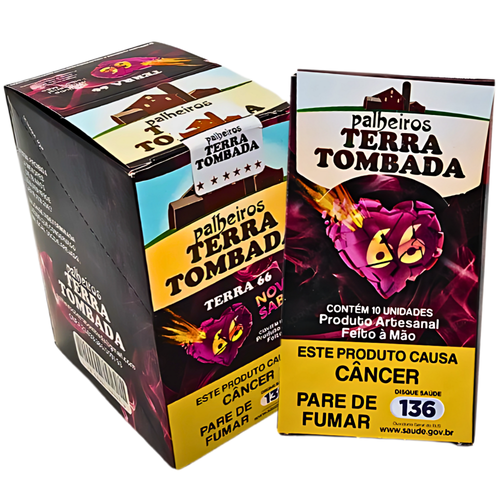 Cigarro de Palha Terra tombada Love 66 Display + Maço 48004817