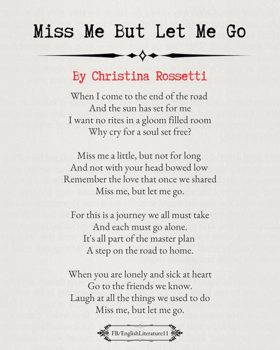 Quotes Christina Rossetti Let me go IMG 3161.jpg