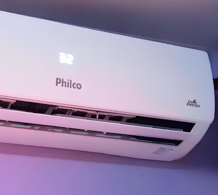 Ar Condicionado Split Philco Hi Wall Inverter 12.000 BTUS Quente E Frio Branco Monofásico 220V PAC12QC
