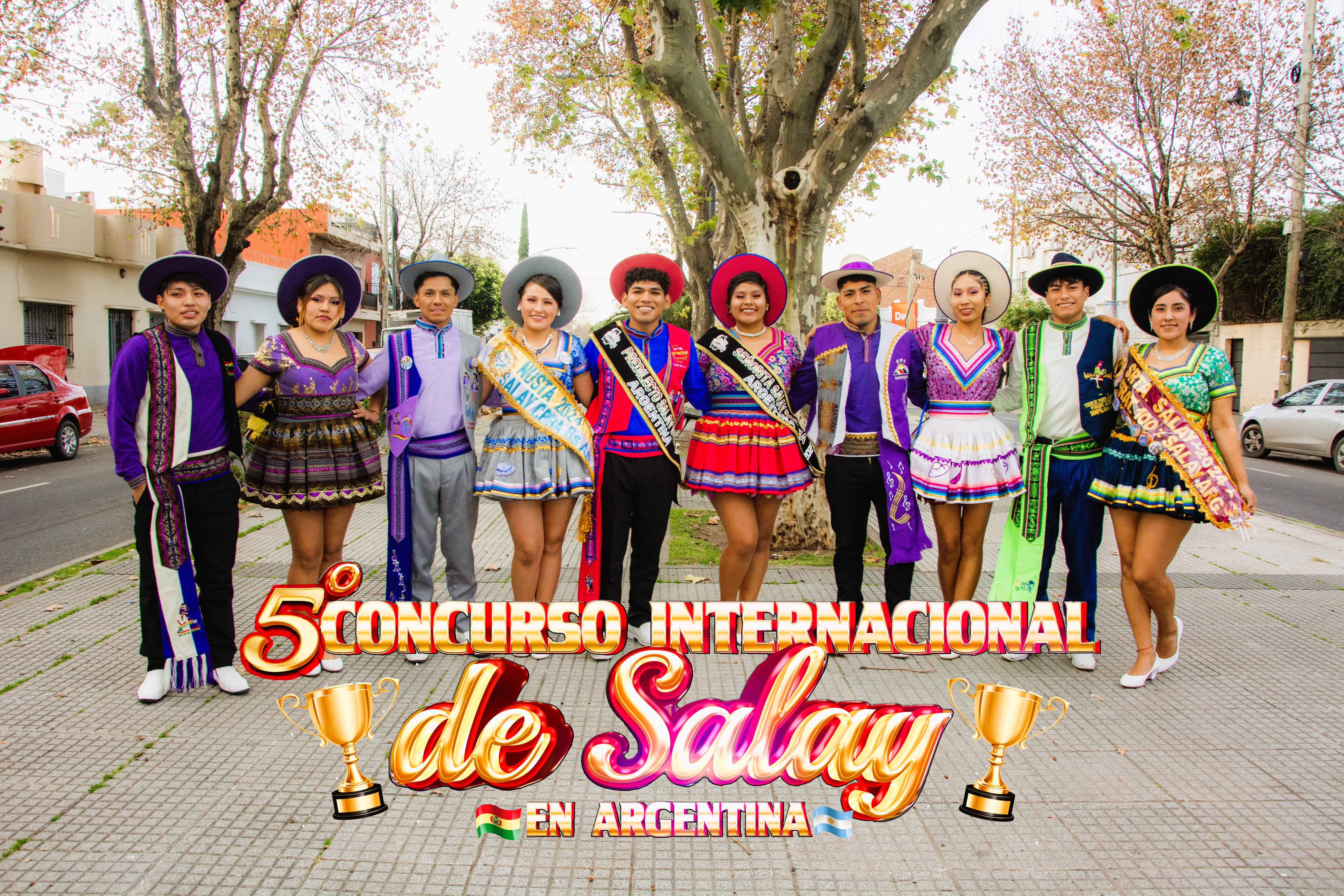 DOMINGO 13 DE JULIO: CERTAMEN INTERNACIONAL DE SALAY EN BUENOS AIRES ARGENTINA