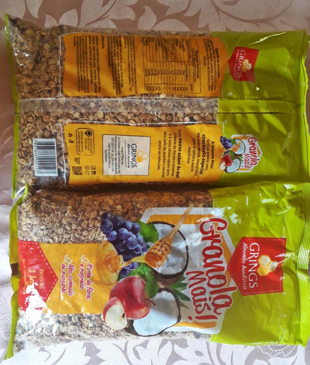 Grings Granola Mais 800G Maça E Coco