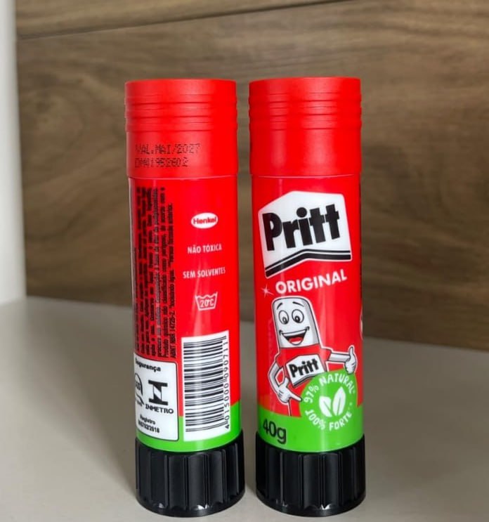 Pritt Cola em Bastão, ideal para escola ou escritório, Cola para artesanato excelente para trabalhos de colagens, Cola escolar segura para crianças, 1x40g Pritt Cola em Bastão, ideal para escola ou escritório, Cola para artesanato excelente para trabalhos de colagens, Cola escolar segura para crianças, 1x40g