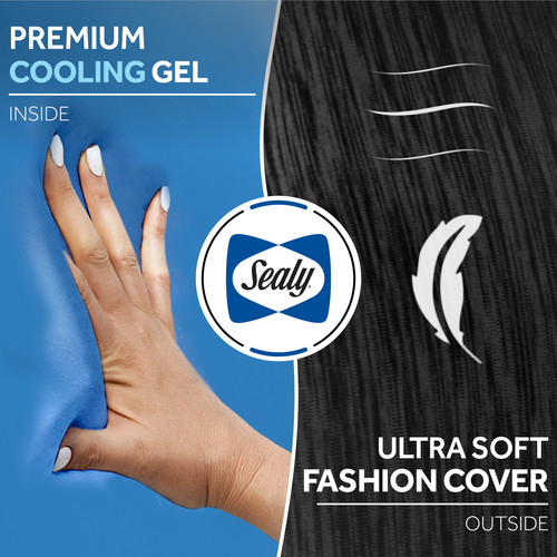 SL11189 Gel Infused Travel Neck Pillow (Black) AMZ 04.jpg