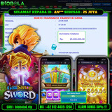 BIOBOLA  - JACKPOT DI GAME SLOT GEM SAVIOUR SWORD RP 25JT DIBAYAR LUNAS