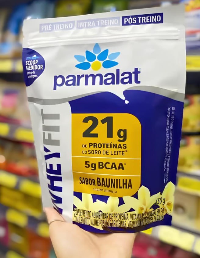 Parmalat Whey Protein Baunilha 450g
