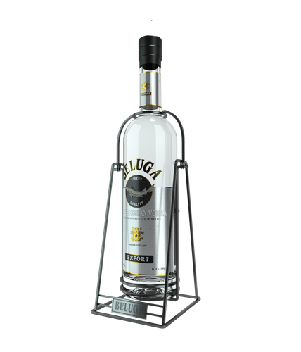 4603928005438 ВОДКА BELUGA NOBLE КАЧЕЛИ 40 % 6 Л.png