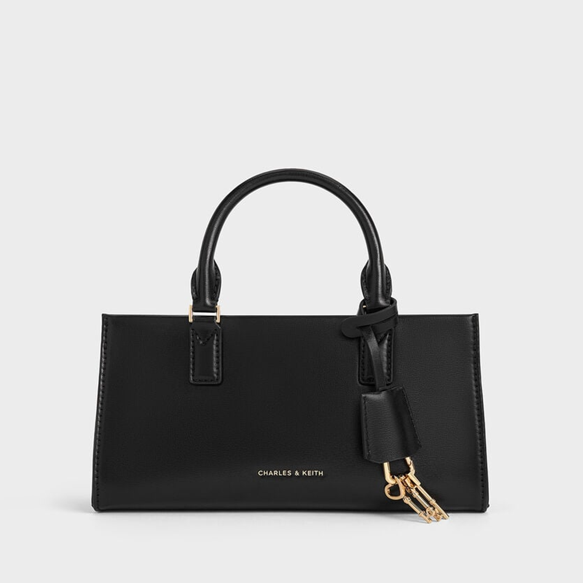 Túi tote phom chữ nhật Mini Kerry - Màu đen