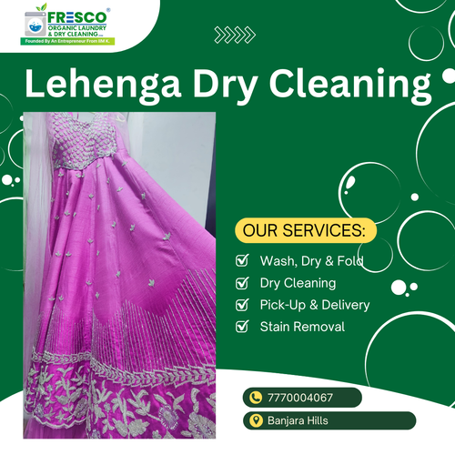 Lehenga Dry Cleaning