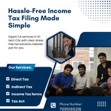 A client from Hi-tech City visited us today for help with their Income Tax Forms.