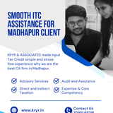 A client from Madhapur approached us for assistance with Input Tax Credit today.