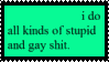stamp stupid and gay by chaotic gay dc59uan.png